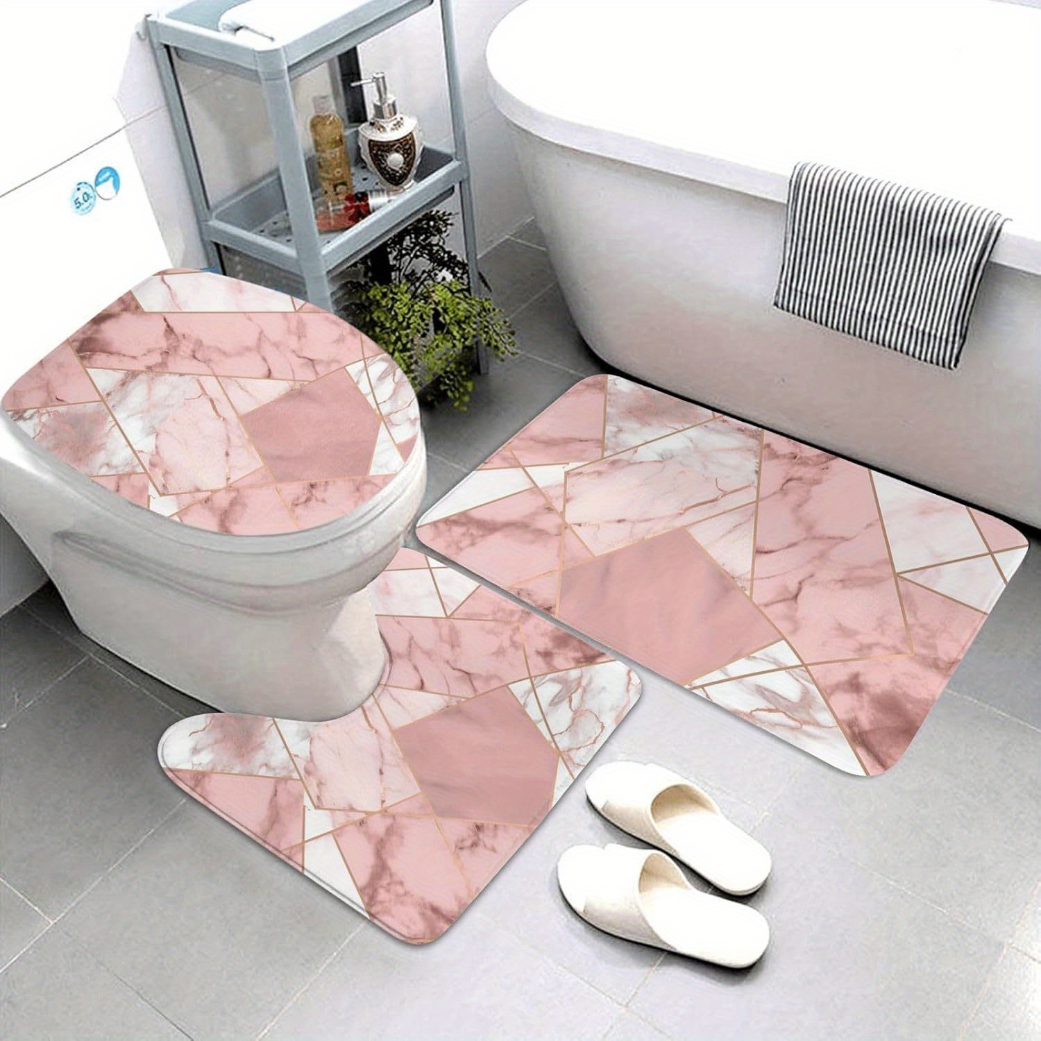 Home Made Bathroom Vanity - Элитный набор ковриков для ванной из