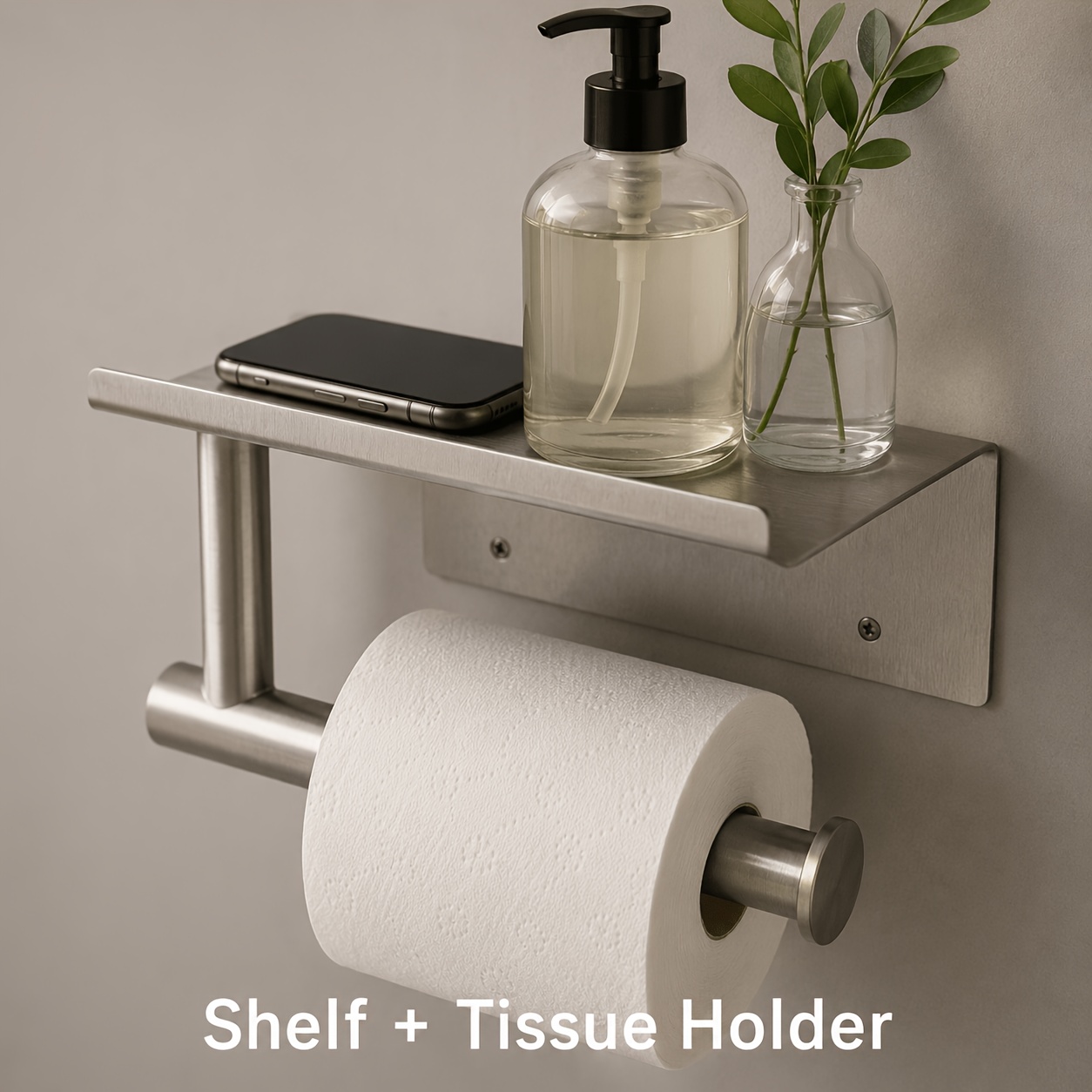 Home Bathroom Paper Towels - Держатель для туалетной бумаги из нержавеющей