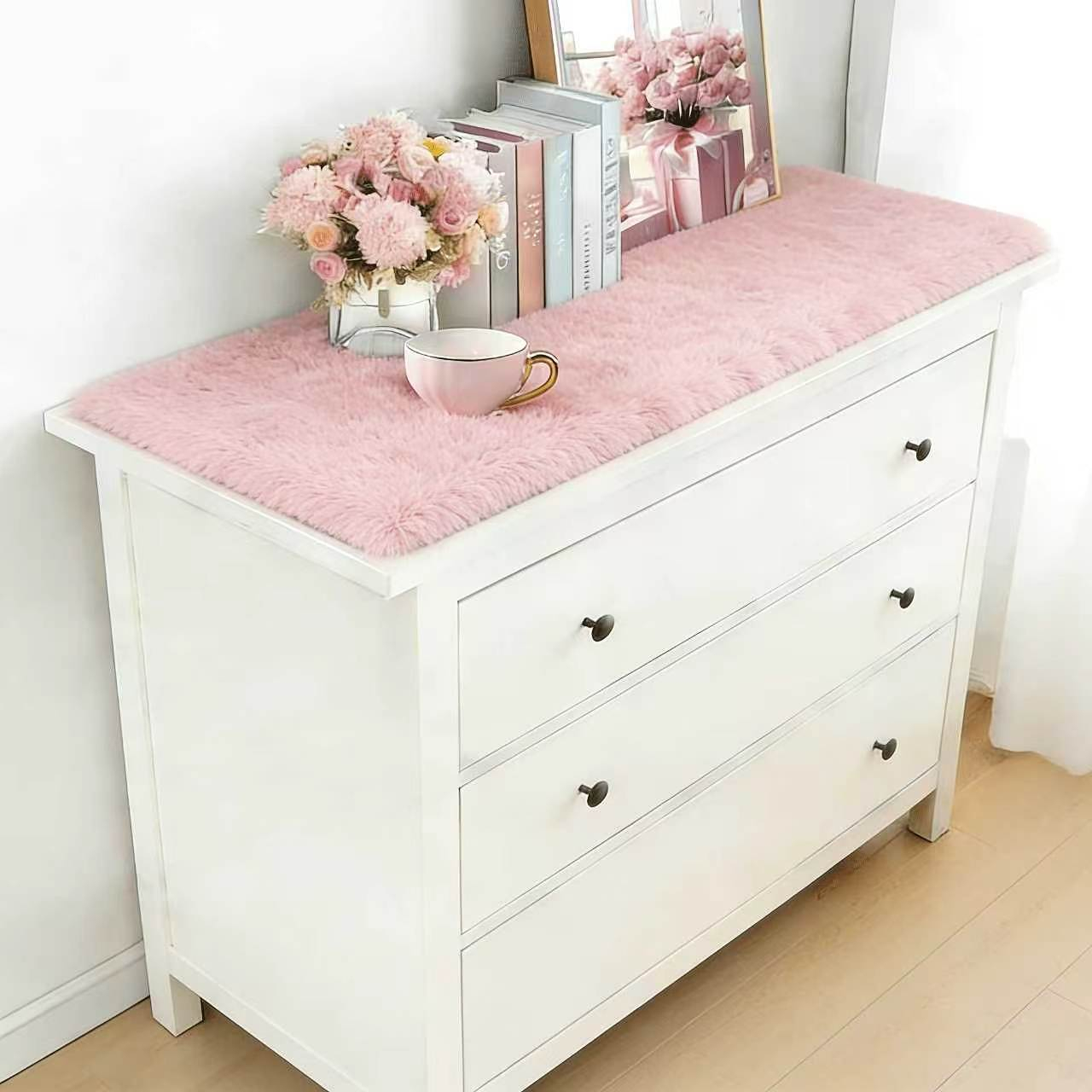 Home Made Bathroom Vanity - Плюшевый коврик VIKAMA с градиентным рисунком,