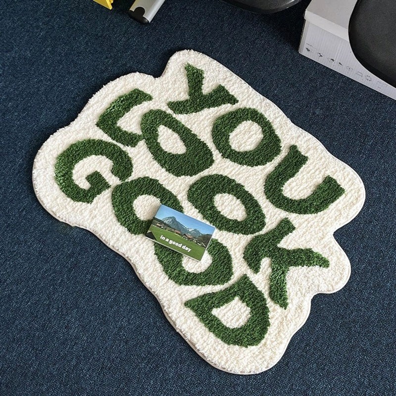 Home Goods Bathroom Rugs - Тафтинговый ковер You Look Good, ковер