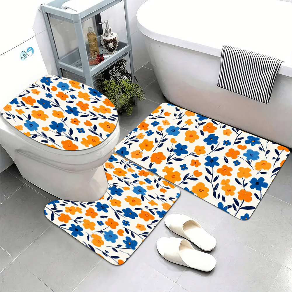 Home Made Bathroom Vanity - Милый набор ковриков для ванной комнаты