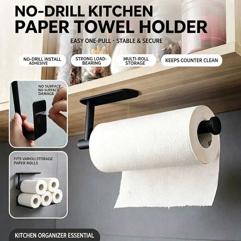 Home Bathroom Paper Towels - Держатель для бумажных рулонов, вешалка для