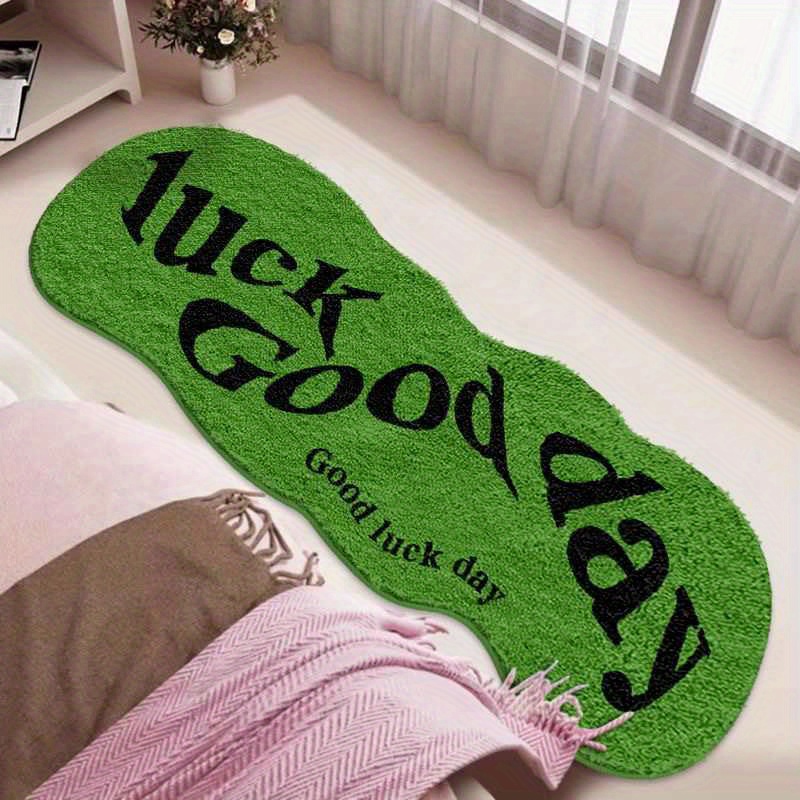 Home Goods Bathroom Rugs - Зеленый ковер VIKAMA приносит удачу в