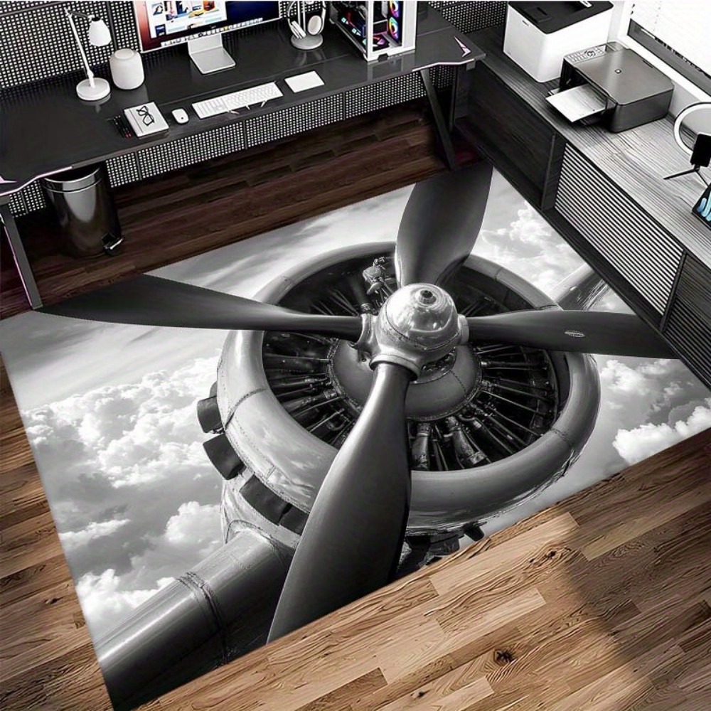 Jet Home Bathroom Mats - Коврик для пола в стиле авиационного