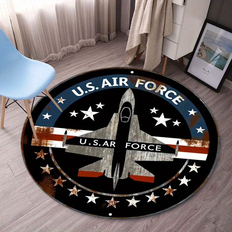 Американские ВВС RoundRugВоенн – обзор и цена Jet Home Bathroom Mats