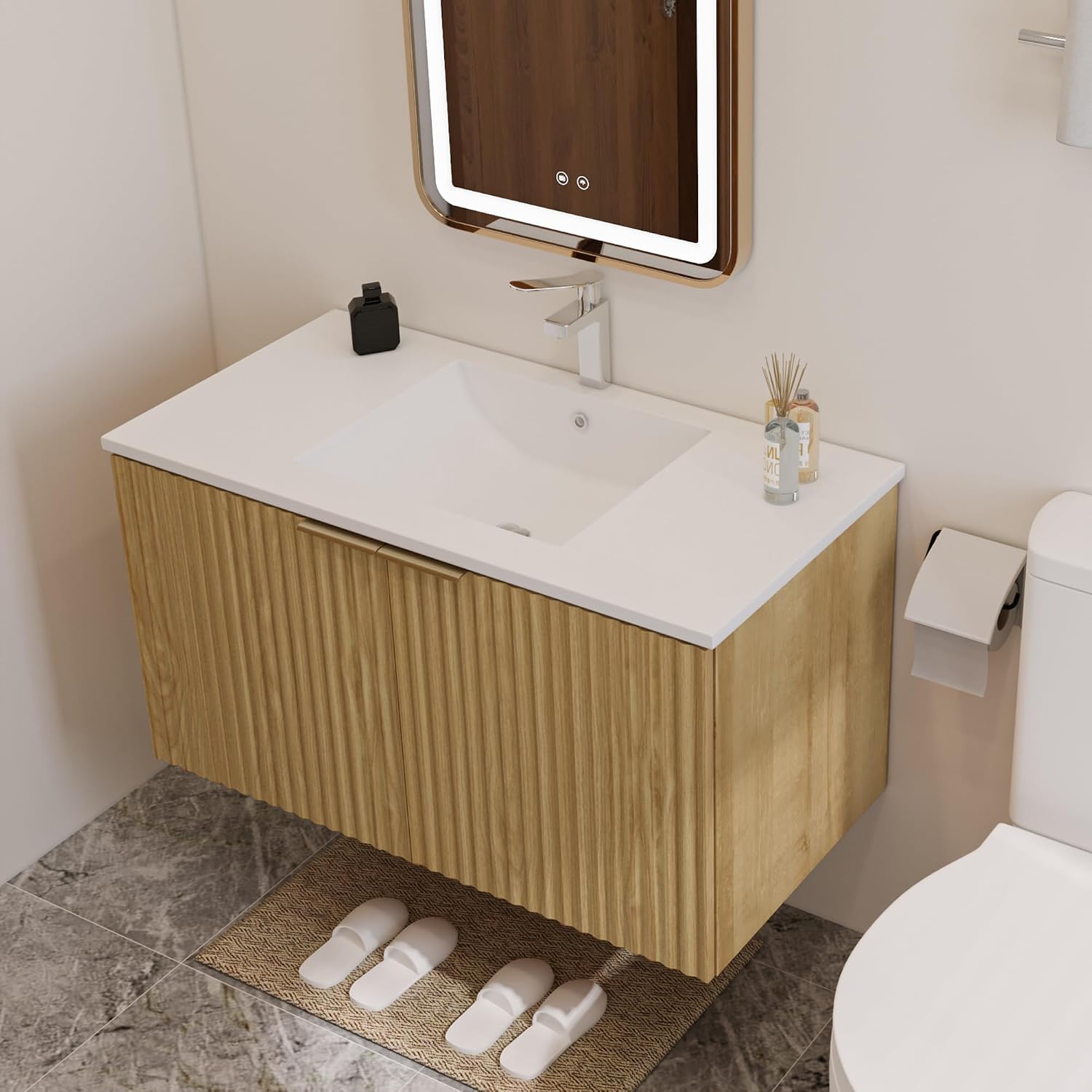 Современная подвесная тумба дл – обзор и цена Home Bathroom Organizer