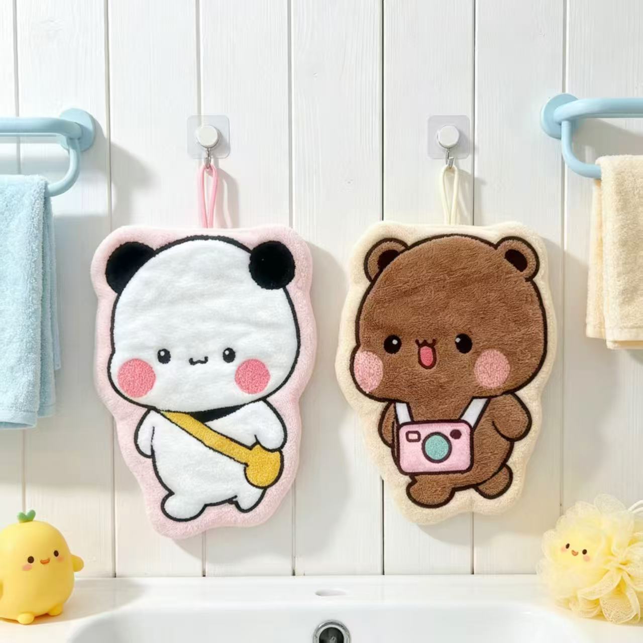 Мягкое полотенце для рук с изо – обзор и цена Home Bathroom Decor