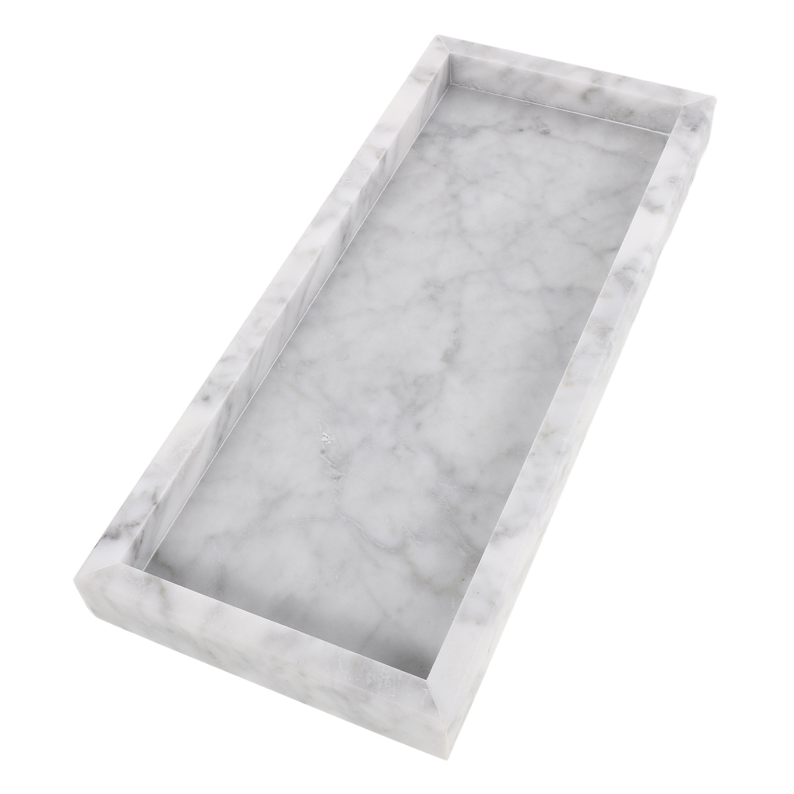 Мраморный поднос прямоугольной – обзор и цена Home Bathroom Organizer