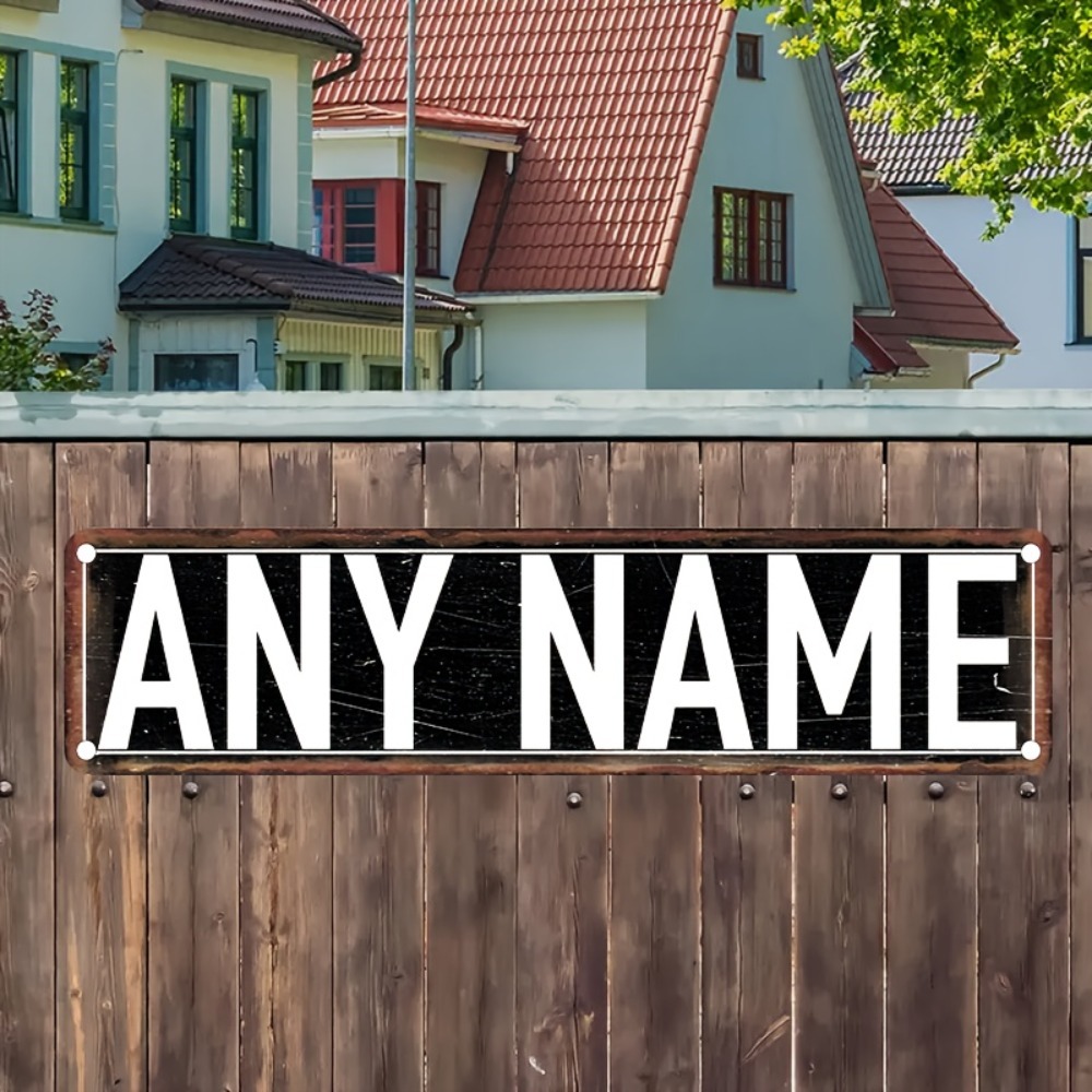 2D плоская алюминиевая табличк – обзор и цена Home Bathroom Sign