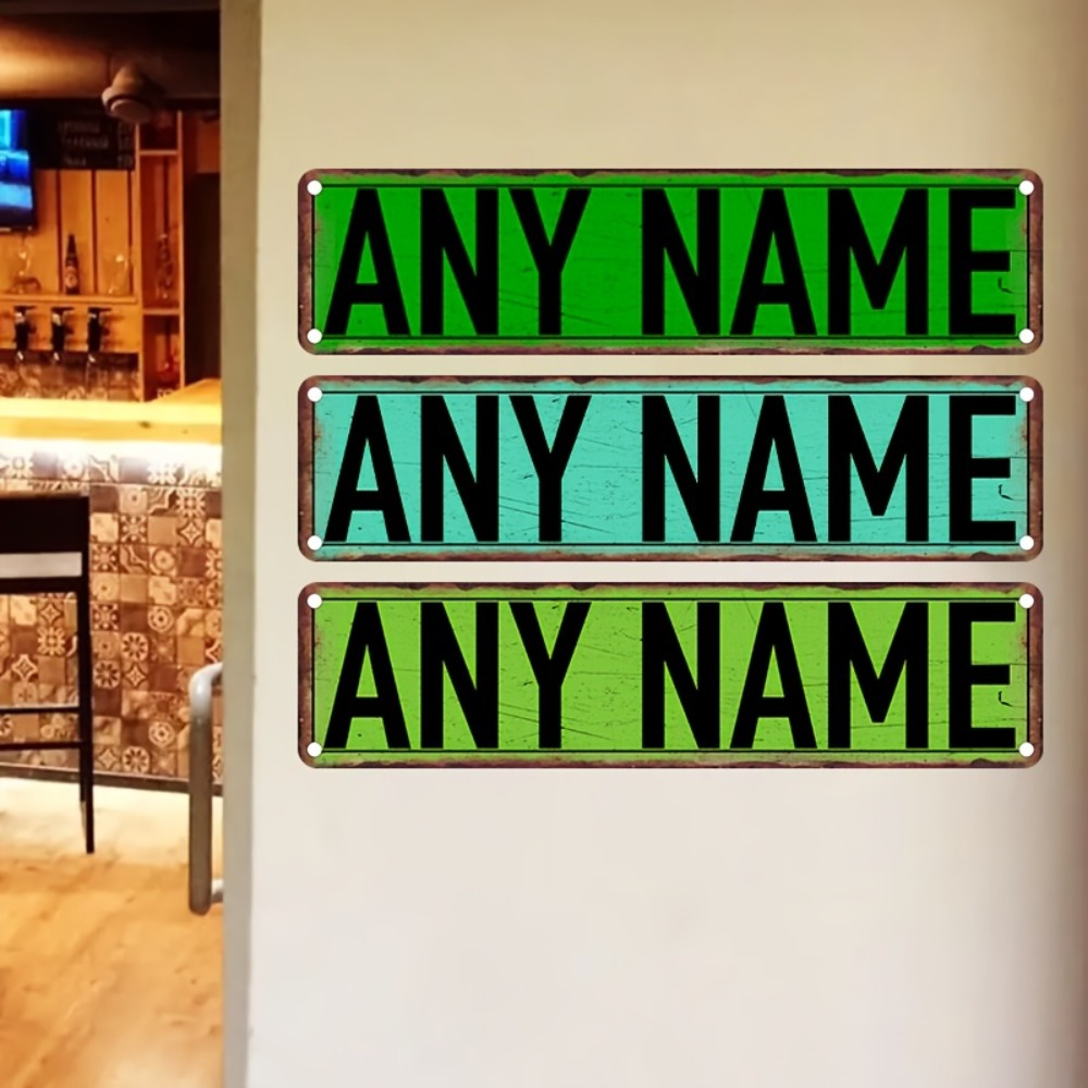 2D плоская алюминиевая табличк – обзор и цена Home Bathroom Sign