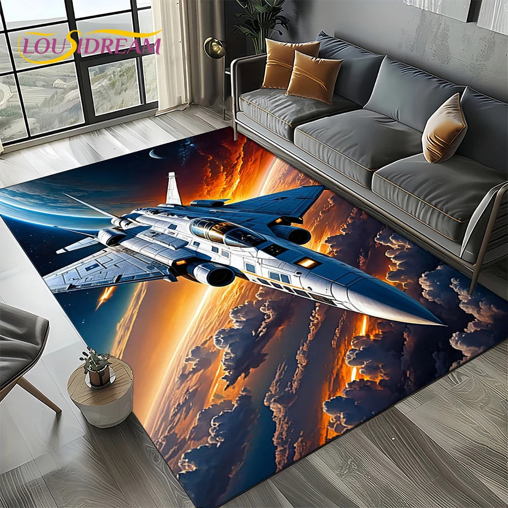 3D-ковер с изображением истреб – обзор и цена Jet Home Bathroom Mats