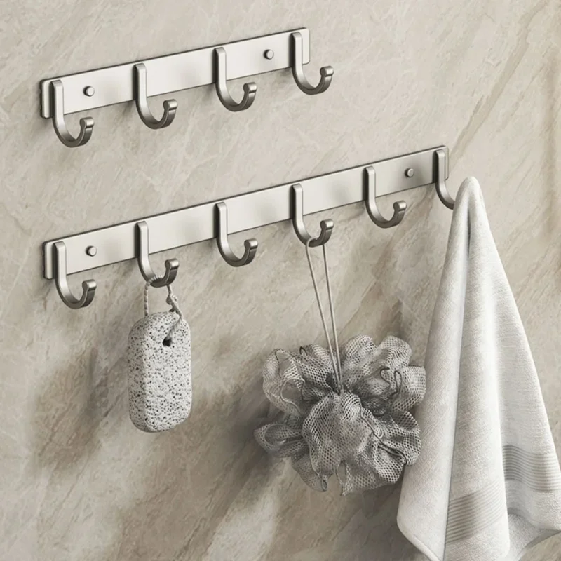 Настенная вешалка из алюминия  – обзор и цена Home Bathroom Organizer