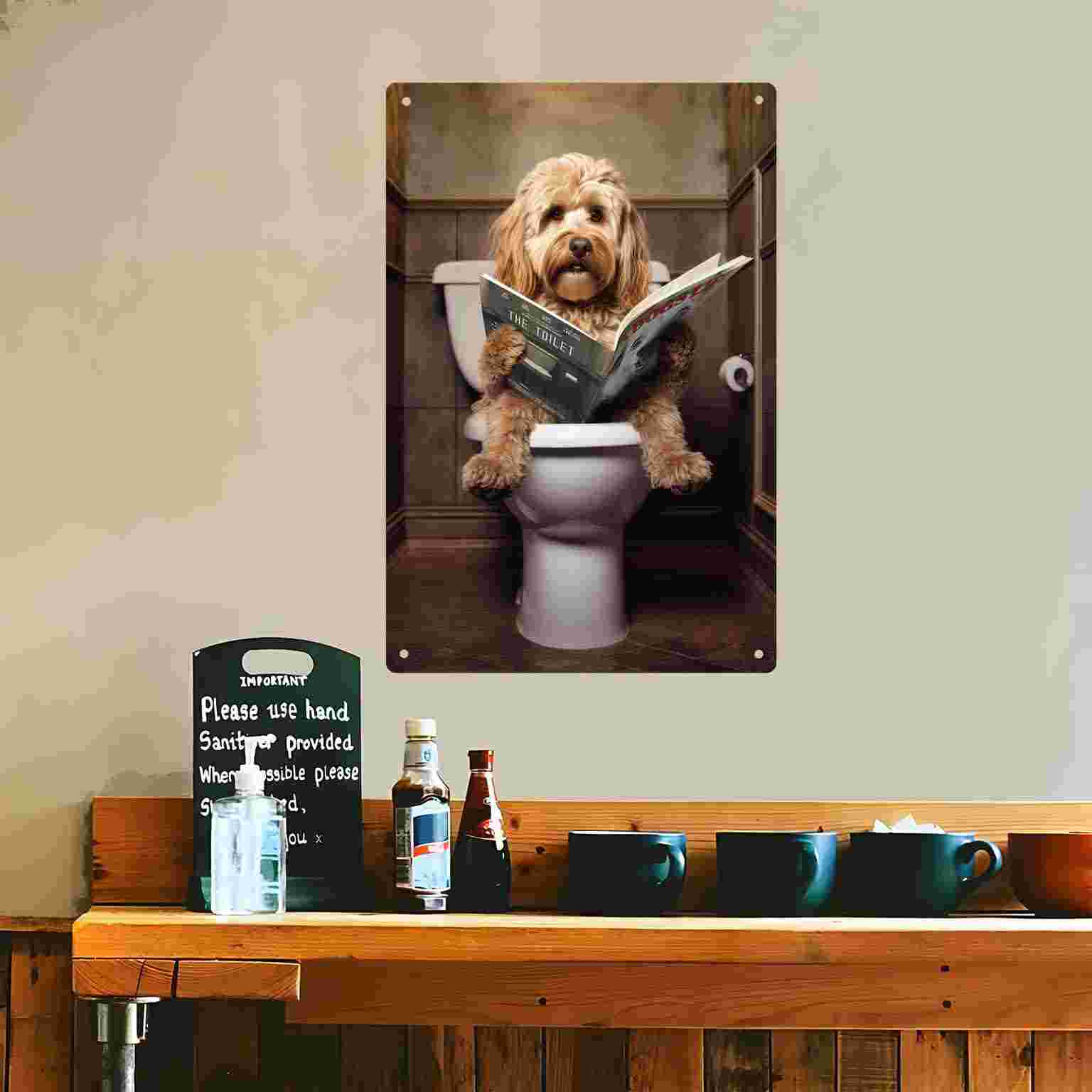 2D плоская металлическая табли – обзор и цена Home Bathroom Sign