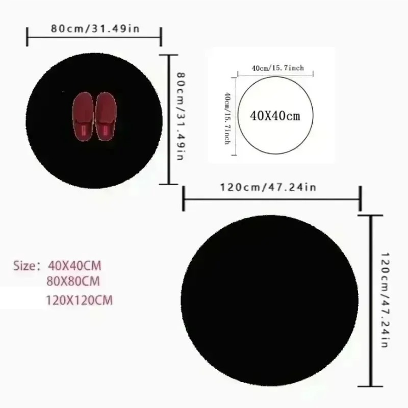 Круглый напольный коврик с кра – обзор и цена Home Goods Bathroom Rugs